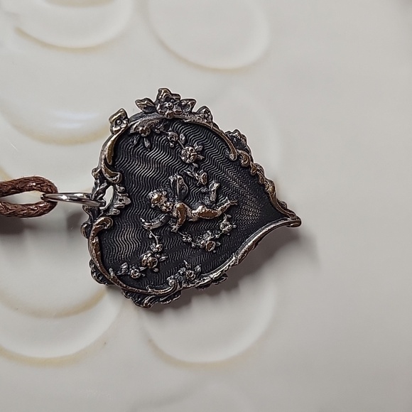 🔥LAST ONE🔥 FRENCH CHERUB CHARM CHOKER - Picture 6 of 6